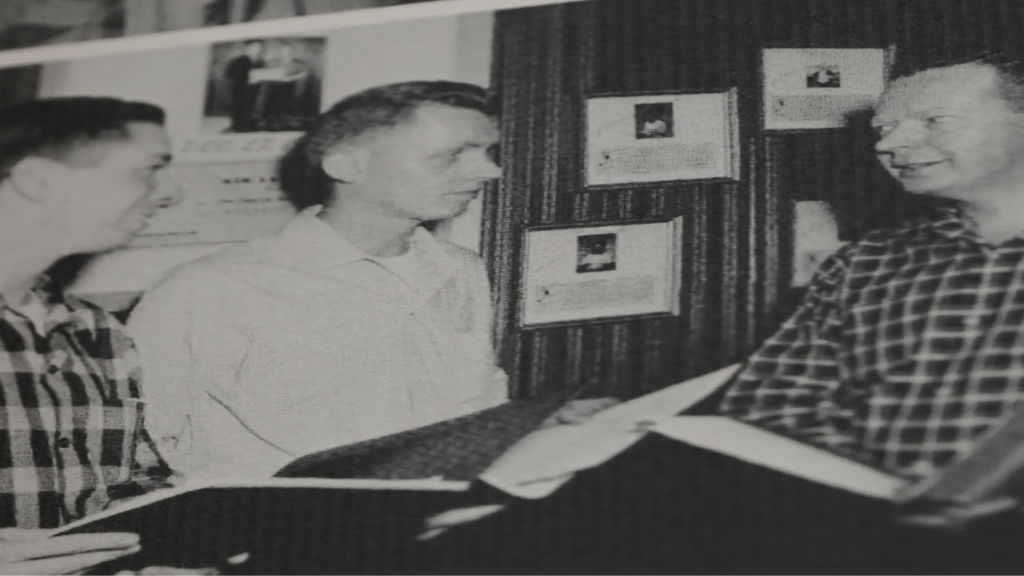 St. Laurence students reading, 1961